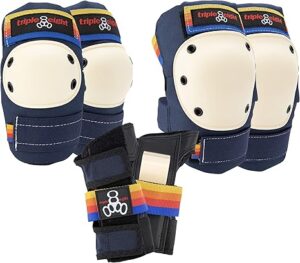 knee pad wrist guard set skateboarding